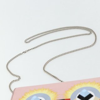 FENDI Chain Wallet Monster Shoulder Bag Leather
