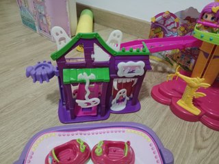 Feria Pin y Pon con 3 muñecos.