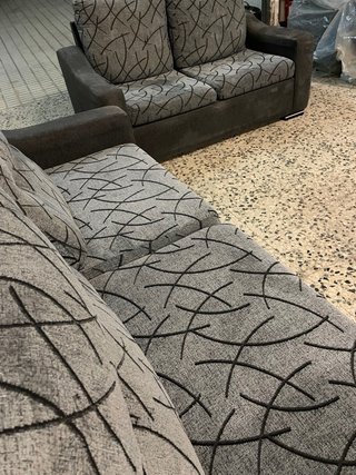 Sofá 2 y 3 plazas gris