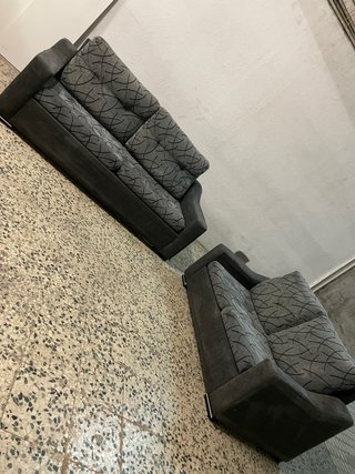 Sofá 2 y 3 plazas gris