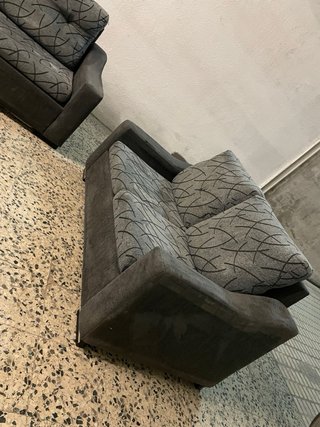 Sofá 2 y 3 plazas gris