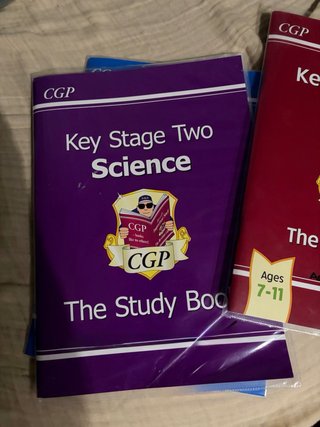 Libros CGP KS2 (Maths + English + Science) Ages