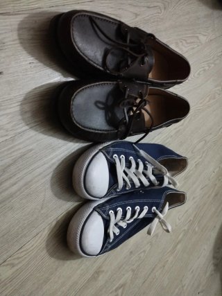 Zara Zapatos Marrones y Azules Talla 44