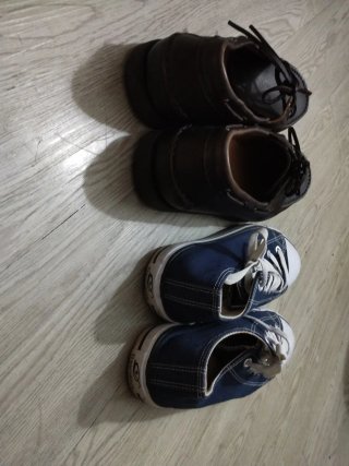Zara Zapatos Marrones y Azules Talla 44