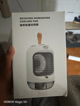 Humidificador Ventilador Rotatorio