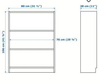 Estantería Billy Ikea Blanca