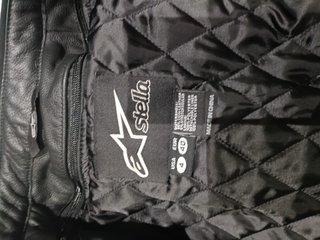 Chaqueta Moto Cuero y Cordura Alpinestars