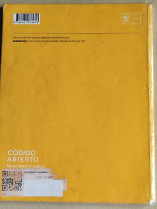 Biología y Geología, 4 ESO, Código abierto, En ...