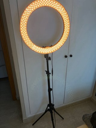 Aro de Luz Neewer RL-18 con Trípode y Filtros
