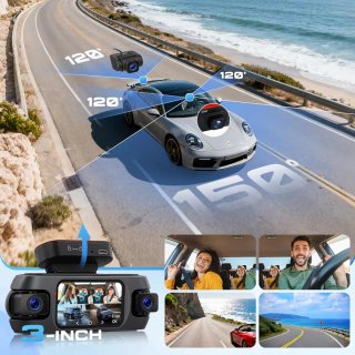 Dashcam 4K 4 Canales con WiFi y App