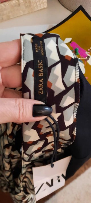 Blusa Zara Multicolor