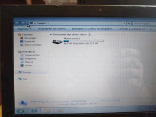 Netbook mini portátil Acer Aspire One 10,1" rosa