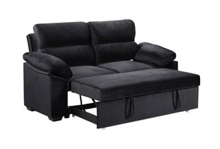 Sofá Cama Hanna Gris/Negro