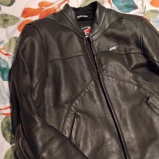 Chaqueta de moto Alpinestars Negra