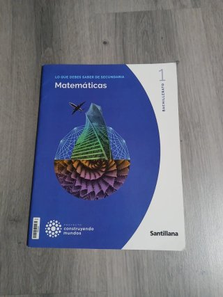 Matemáticas I 1 Bachillerato