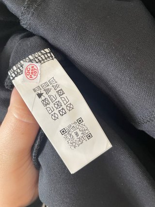 Vestido negro Zara