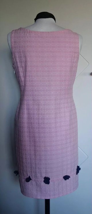 Abito donna smanicato rosa