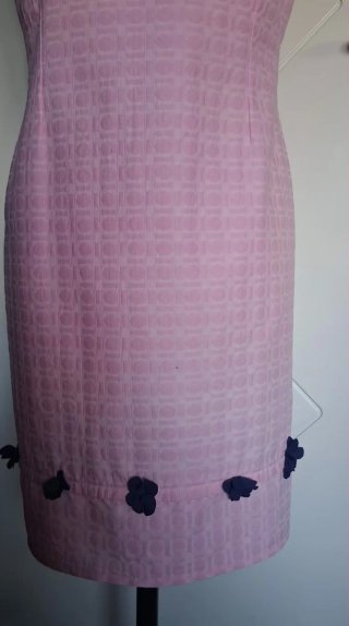 Abito donna smanicato rosa
