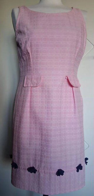 Abito donna smanicato rosa