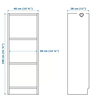 Estantería Billy Ikea Blanca