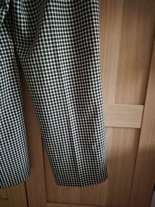 Pantalón cuadros Vichy Stradivarius T.34 XS