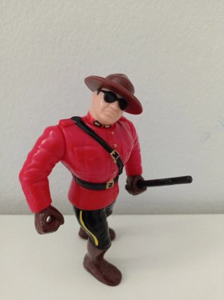 WWF Hasbro The Mountie Action Figure