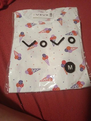 Pijama Mujer Vovo Talla M Helados