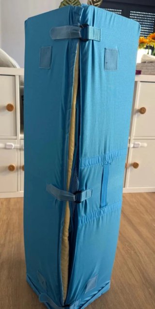 Parco Chicco pieghevole blu 93x93x76