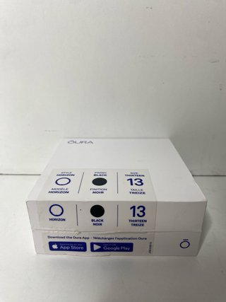 : Oura Ring Gen3 Heritage Negro Talla 13