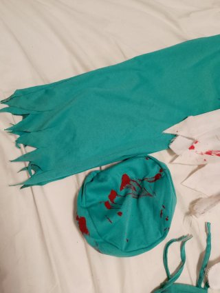 Disfraz Cirujano Zombie Talla 10-12