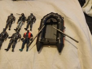 Chap Mei figuras y lancha