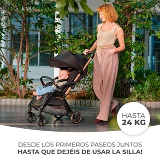 Kinderkraft APINO Passeggino Nero