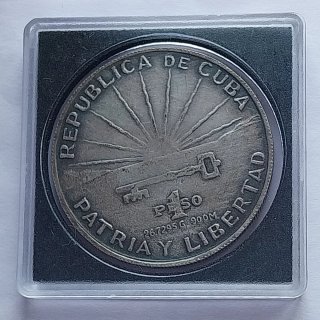 1 Peso Cuba 1953 "José Martí"  -Falsa De Época-