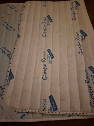 Colchón 150x200cm + topper limpios e higienizados