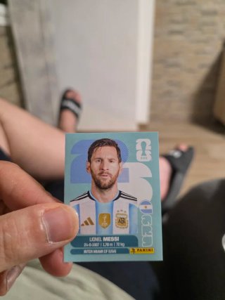 Cambio Cromo Panini Lionel Messi
