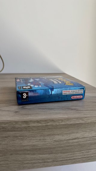 Caja METALIZADA Pokémon Zafiro GBA - Reemplazo