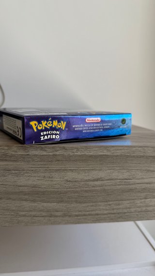 Caja METALIZADA Pokémon Zafiro GBA - Reemplazo
