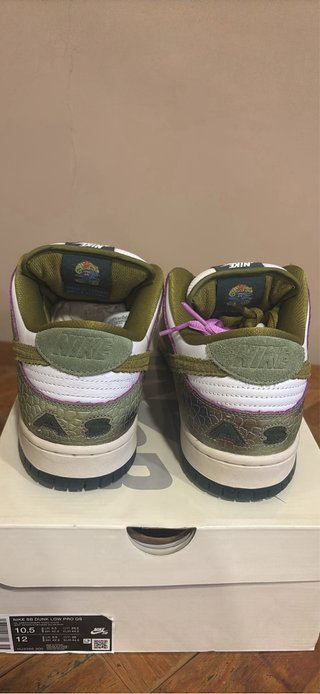 Nike Dunk SB Chameleon Verde Blanco