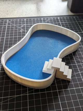 Piscina casa muñecas/Playmobil con escaleras