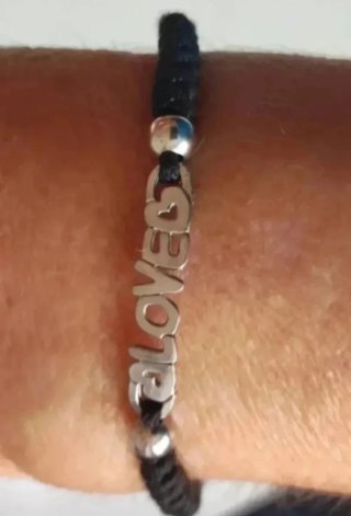 Pulseras cuero y plata ley