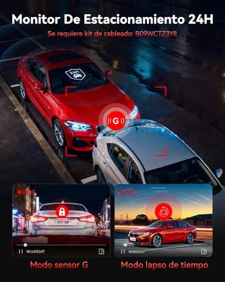 Dashcam 4K Redtiger STARVIS 2 WiFi GPS