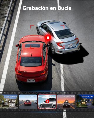 Dashcam 4K Redtiger STARVIS 2 WiFi GPS