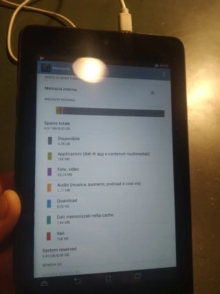 Tablet Asus 7 pollici Nera