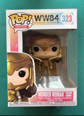 Funko Pop Wonder Woman Golden Armor #323
