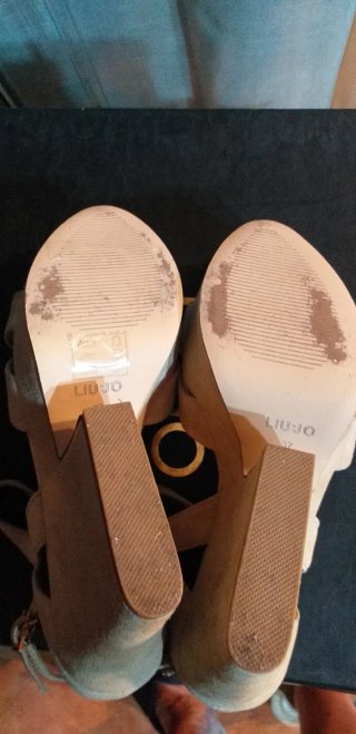 Sandalo Liu Jo Zeppa Beige Tg. 37