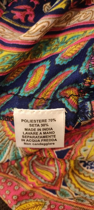 Vestito donna fantasia taglia M