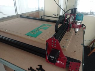 Fresadora Cnc Red Fox 110 x 75cm trabajo
