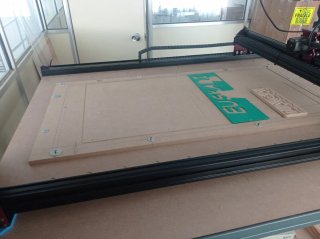 Fresadora Cnc Red Fox 110 x 75cm trabajo