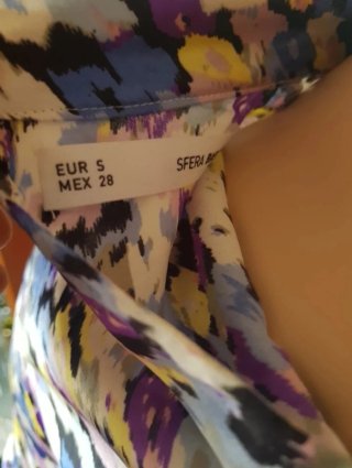 Blusa estampada mujer