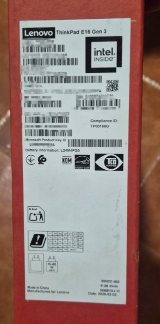 Lenovo L16 GEN3 INTEL